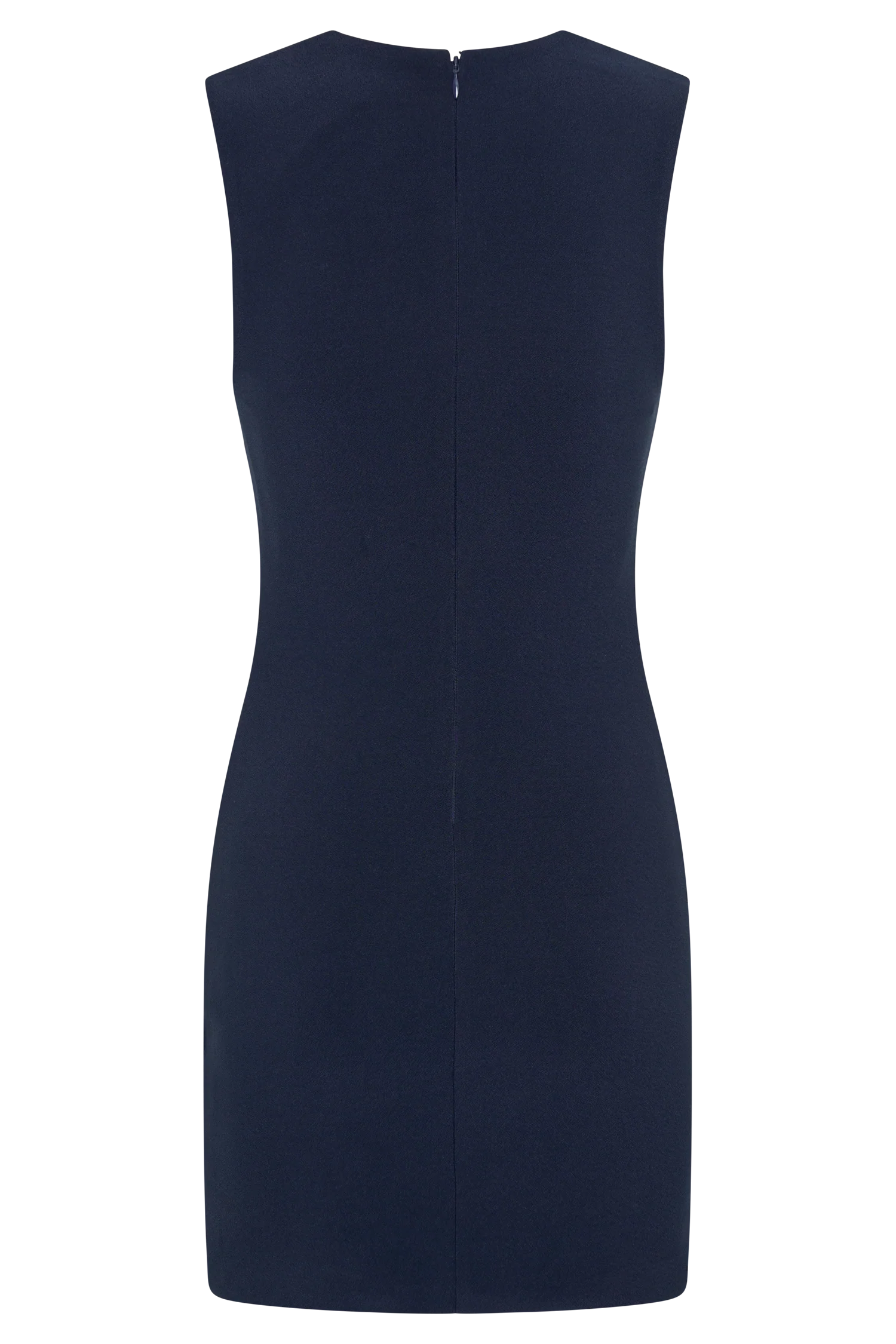 Frida Crepe Mini Dress - Dark Navy