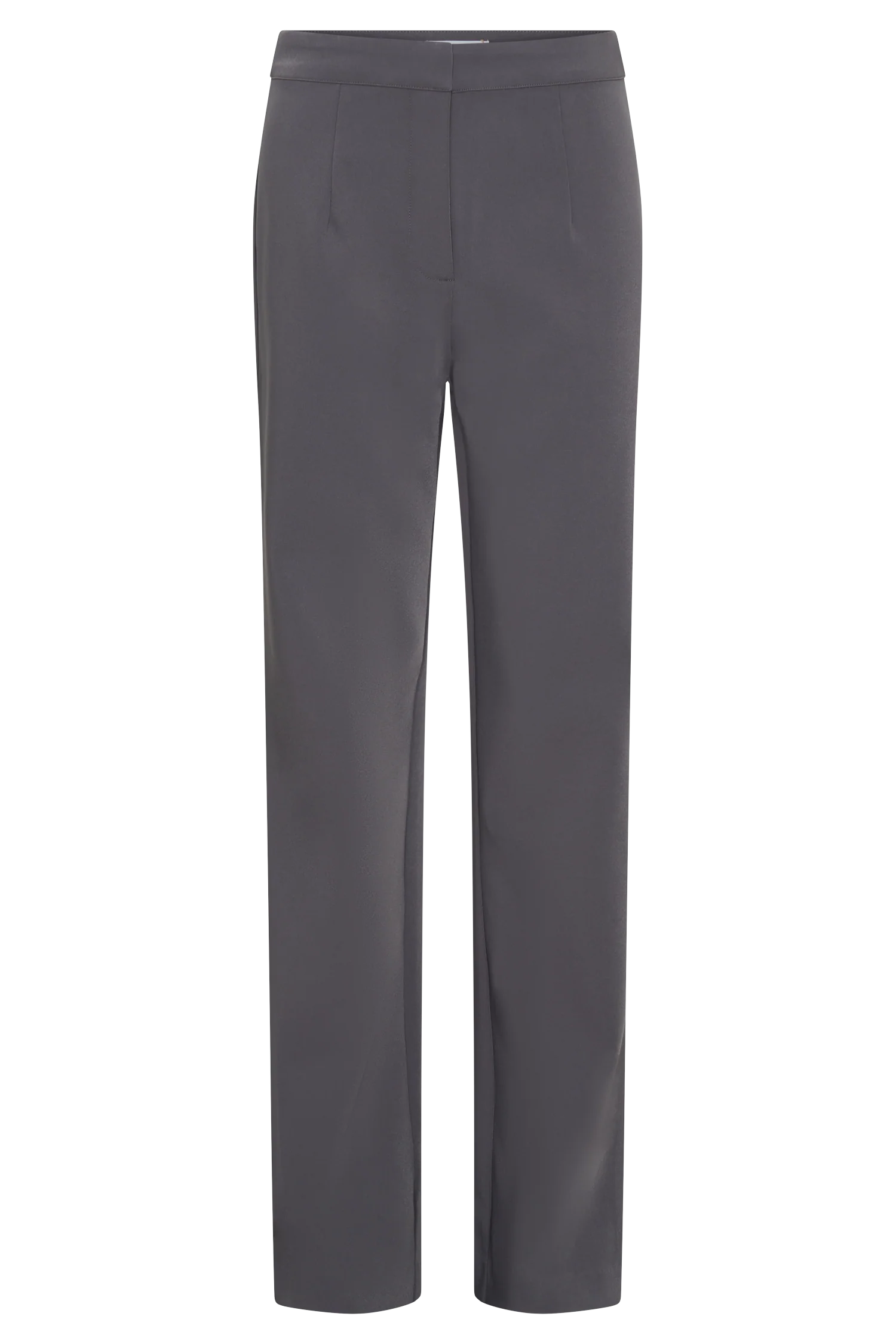 Allanah Straight Leg Pants - Charcoal