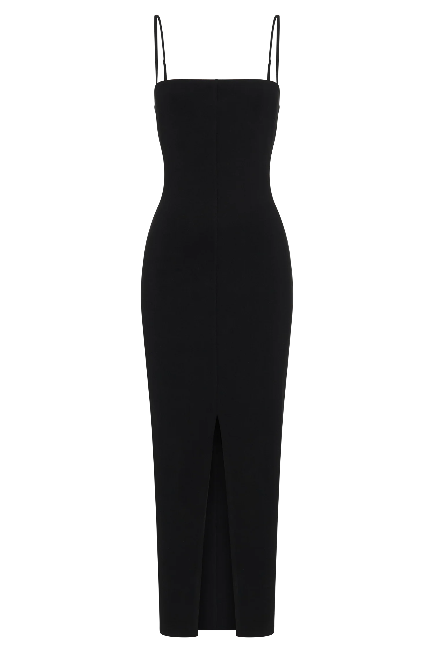 Delia Crepe Maxi Dress - Black