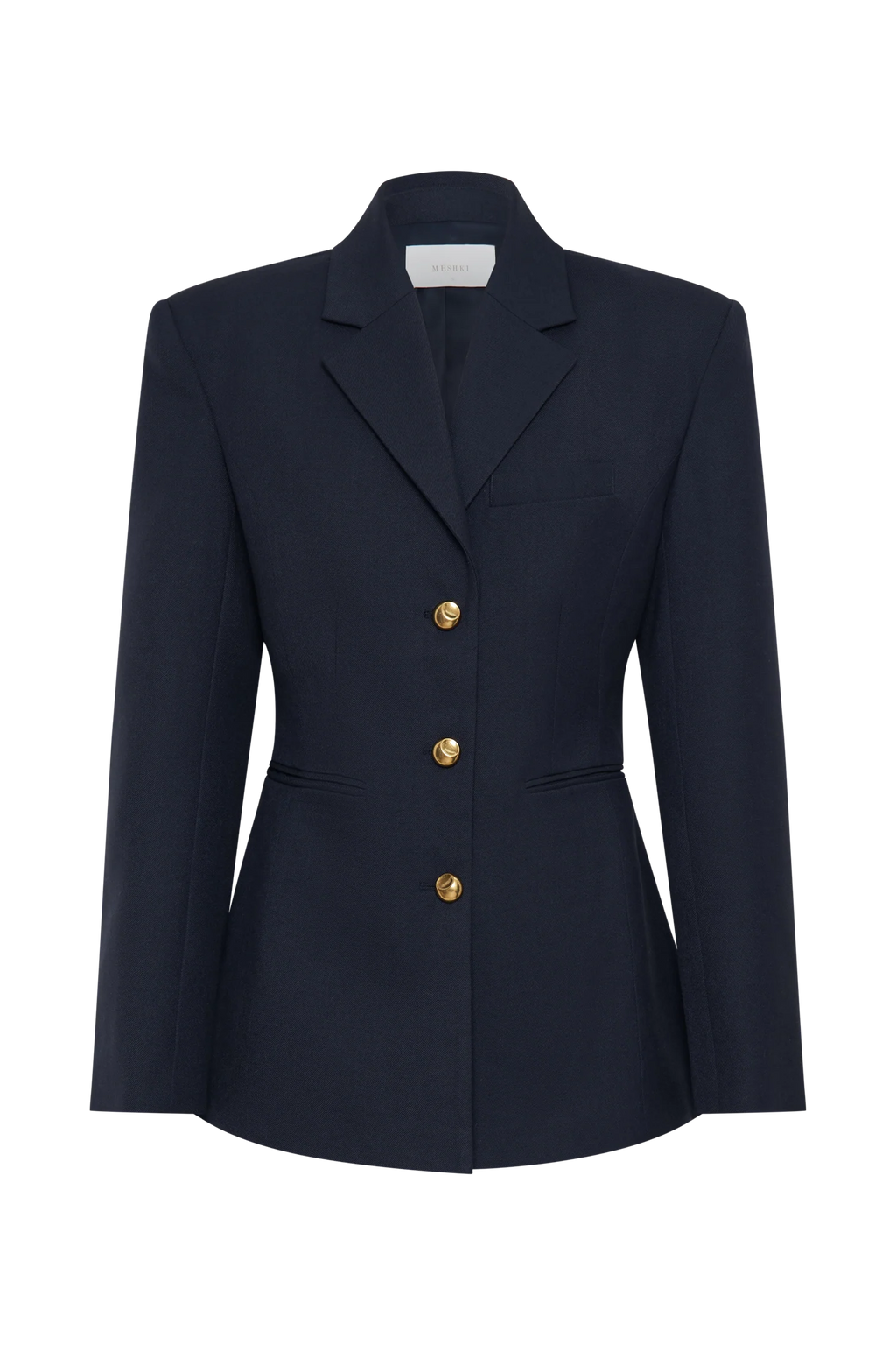 Bellamy Cinched Blazer - Dark Navy